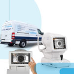 Mobil Sağlık Aracı Refraktometre Göz Ölçüm